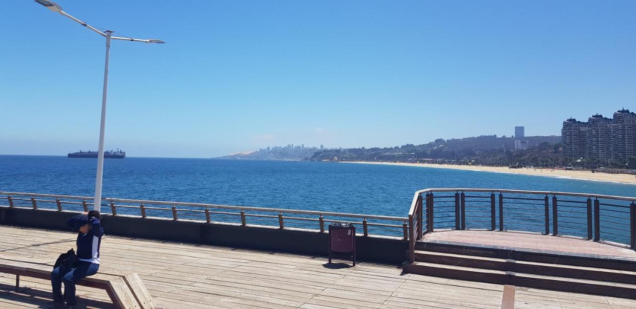 Gran Ubicacion, Cama Xl, Vina Del Mar Διαμέρισμα Εξωτερικό φωτογραφία